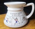 Vintage Coffee Travel Mug No Spill Cathy Cartoon Working Woman's