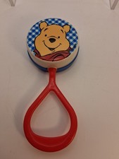 Vintage Disney Winnie The Pooh Plastic Baby Rattle