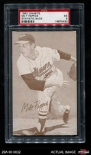1963 Exhibits Stat Back Milt Pappas Orioles PSA 5 - EX
