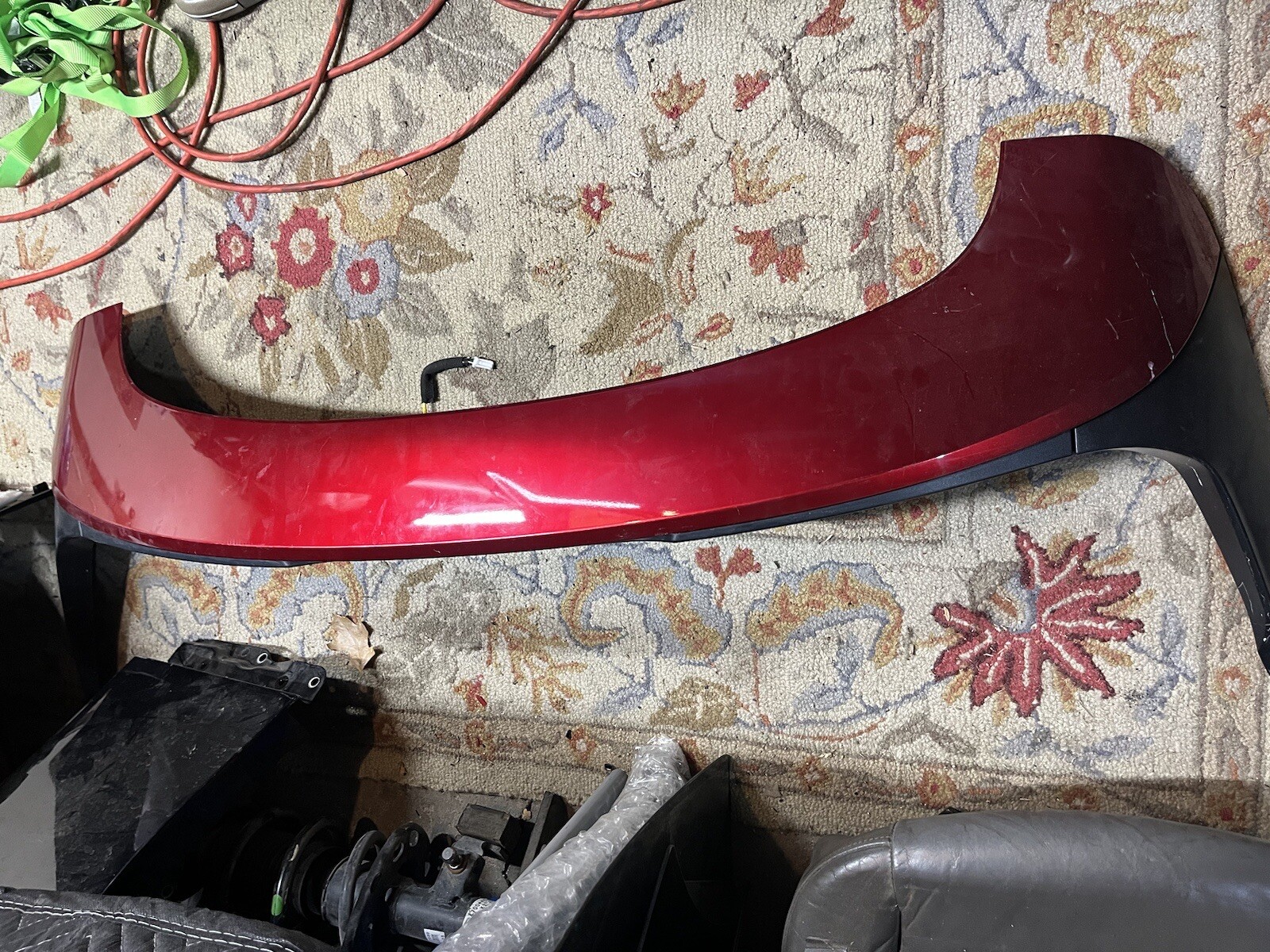 2017 - 2023 MAZDA CX-5 REAR TAILGATE UPPER SPOILER PANEL OEM KB7WB0956