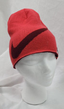 NIKE Adult Unisex GOLF Reversible Knit Beanie-Red