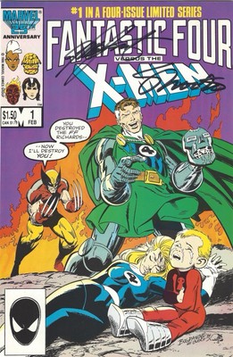 *Signed* Chris Claremont & Jim Shooter Fantastic Four vs. X-Men Issue #1 of 4