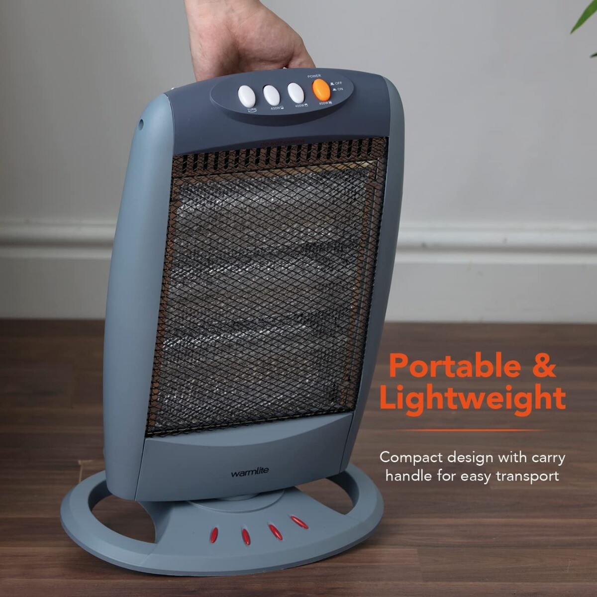 Warmlite WL42005 1200W Halogen Heater - Grey for sale online | eBay