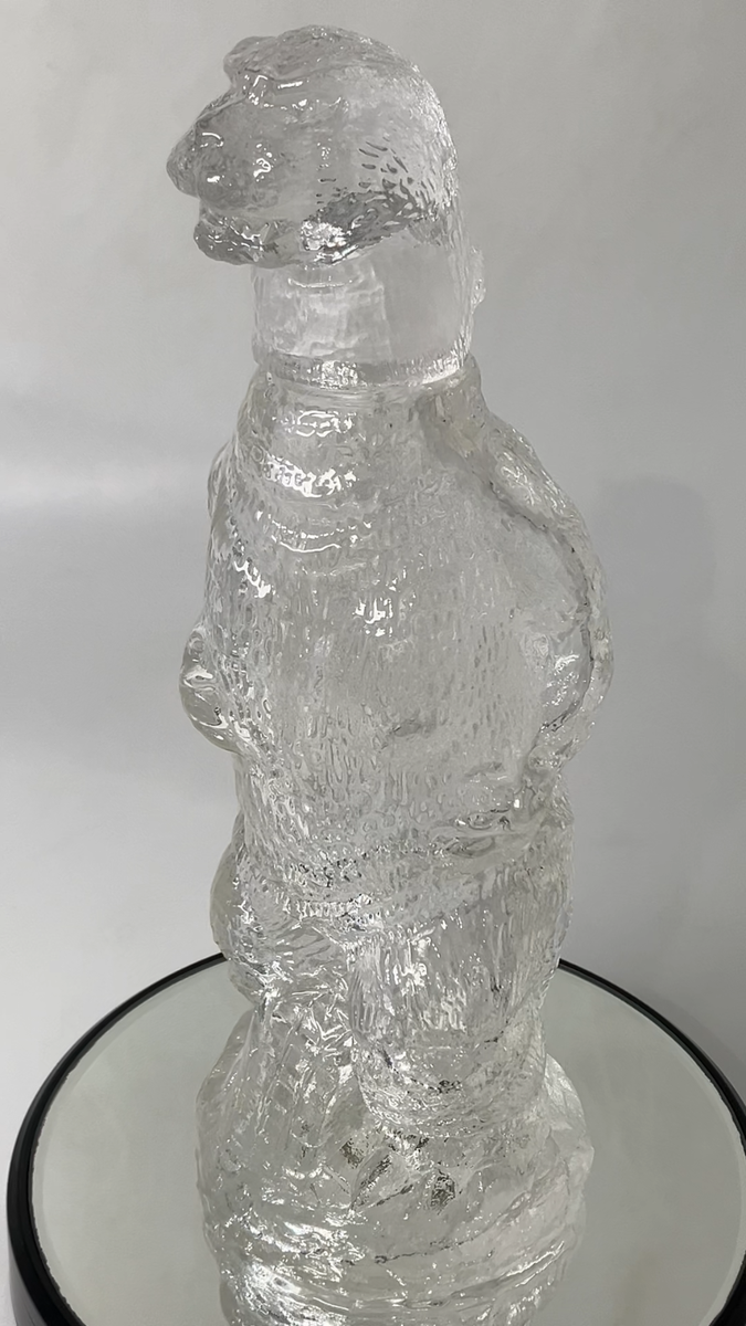 GODZILLA ゴジラ デキャンタ Godzilla Limited Decanter Vintage White Glass Bottle TOHO