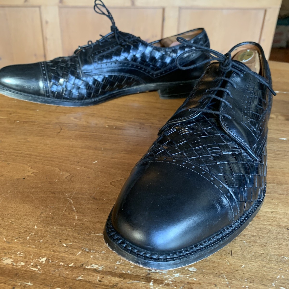 Allen Edmonds Crandon USA  Size 9 Men\'s Oxfords Allen edmonds crandon black suze 9 d Leather | Mercari main image 3