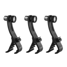 3pcs Shockproof Microphone Drum Rim Clip Tom ...