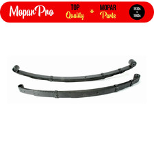 Fits 1942 1946-1948 Plymouth P15c Brand New Pair Leaf Spring Set