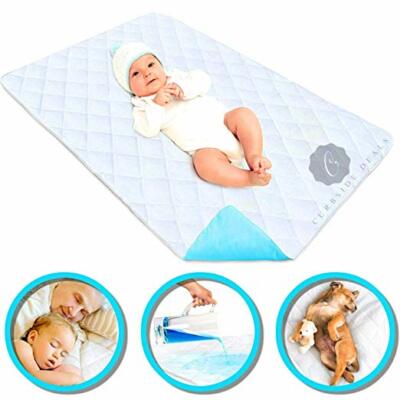 New Curbside Deals Waterproof Bed Pad, 34'' x 52'' for Adults, Kids, and Pets