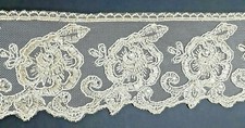 Tulle Lace Trim Ribbon With Stones 12Cm Sweet Trims KB9341