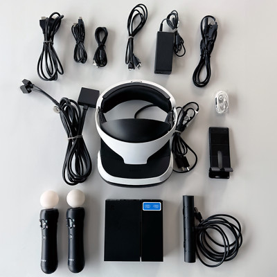 PS4 VR Brille KOMPLETTSET V1+KAMERA+2 Move Motions Controller Sony PlayStation 4