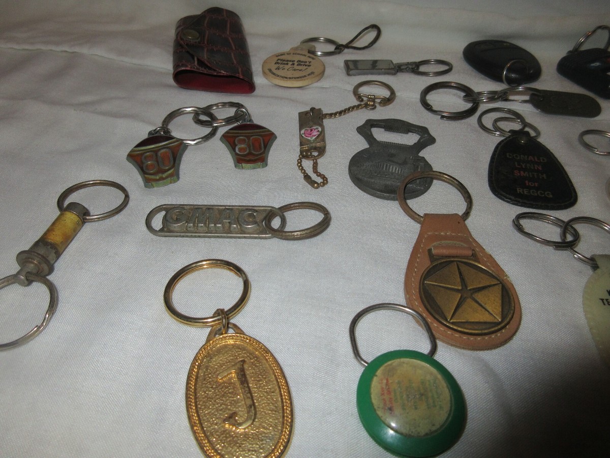 US JUNK KEY-CHAIN ／ VINTAGE Lot Of Vintage To New Advertising Junk Drawer Key Chains | eBay