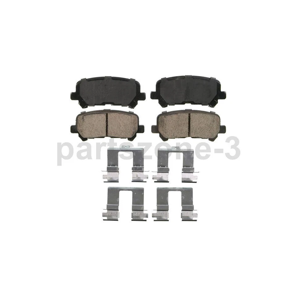 Pastillas de freno para Honda Odyssey 3,5 L 2017 2016 2015 2014 2013 2012 2011 Foto 3 de 4