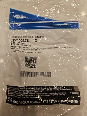 #ad 2008 2010 Ford 6.4L Powerstroke W302675 Exhaust Manifold Bolt OEM $6.49