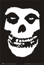 Misfits Skull Poster 24in x 36in