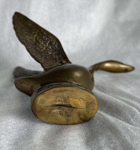 Vintage Brass Swan - Picture 3 of 4