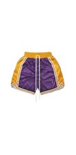 NEW Collect and Select NBA Swingman Shorts Lakers Purple Kobe Sz Medium M