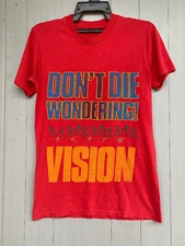 Vtg 80s Vision Street Wear skate t shirt 2 sided