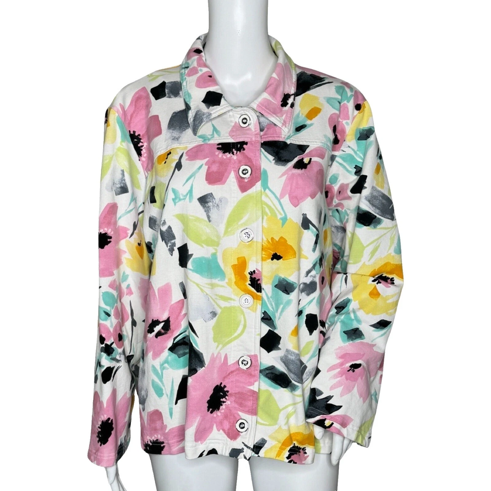 Trajes de mezcla de algodón Alfred Dunner Floral & Suit Separates para Mujeres