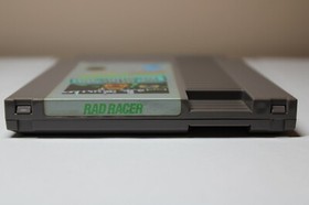Rad Racer (Nintendo Entertainment System, 1987) NES Game - Cleaned & Tested