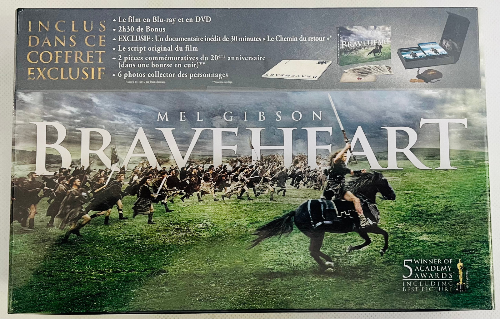 EBOND Braveheart [Coffret Limité Blu-Ray + DVD + Goodies]  577