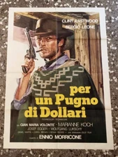 Manifesto originale 2F - PER UN PUGNO DI DOLLARI - Movie Poster Affiche