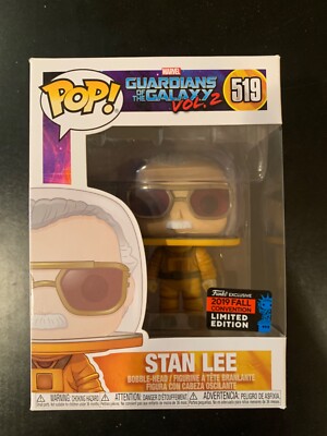 Stan Lee Guardians of the Galaxy Vol 2 Funko Pop! #519- NYCC