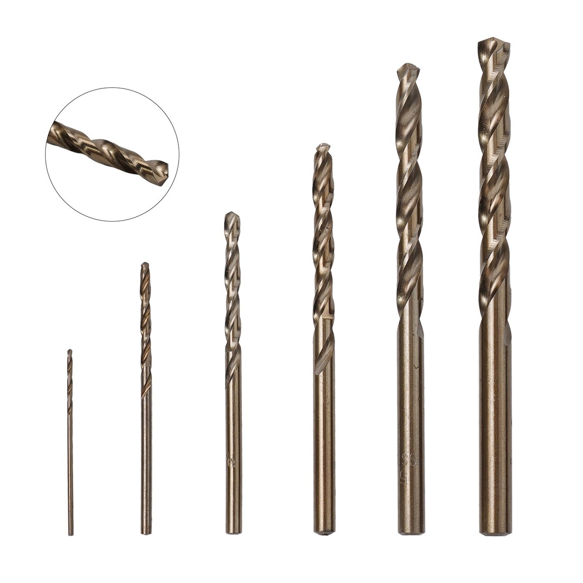 Drill Bit 135 Degree Split Point Tip For High Tensile Steels Such