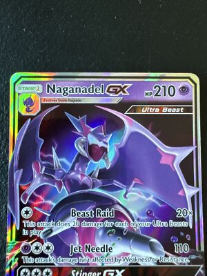 Pokémon TCG Naganadel GX Forbidden Light 56/131 Holo Ultra Rare | eBay