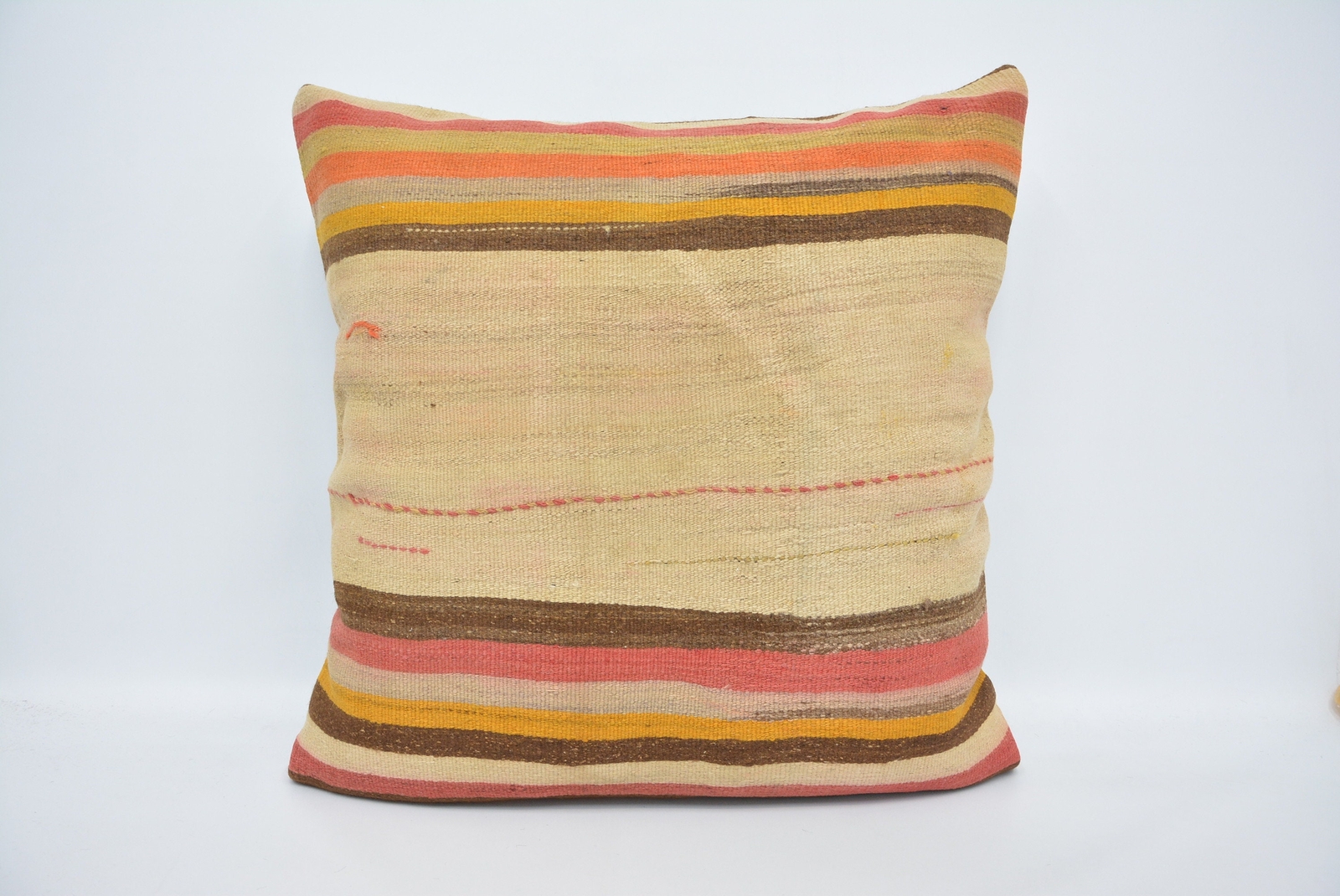 Almohada personalizada, funda de almohada Kilim, estuche cojín beige de 32