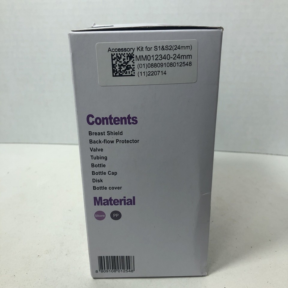 Spectra Breast Pump Premium Accessory Kit 24mm Sealed Pack Bottle Tube Valve C3 eBay