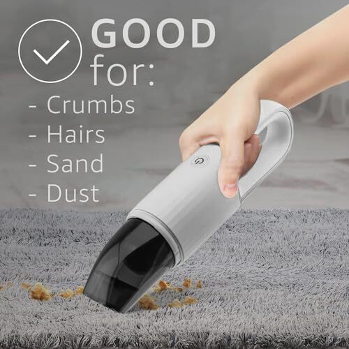Handheld Portable Cordless Vacuum Cleaner Easy to Use, Lightweight