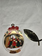 Vtg 1993  1999 Gloria Duchin Brass Christmas Ornaments 479