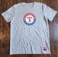 NEW ERA TEXAS RANGERS Gray City Connect T Shirt Men's Sz Large Baseball, NEW!!