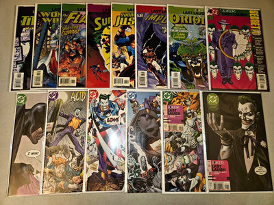 Joker: Last Laugh #1-6 + Tie-Ins (Lot x 14) Complete 2001 DC Secret Files WW 175