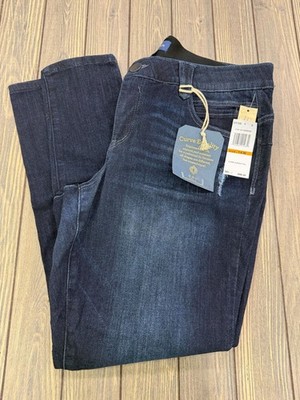 Democracy Womens Ab Solution Curve Equality Jeans Size 16W Dark Wash NWT