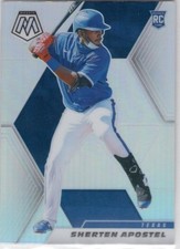 2021 Panini Mosaic - Rookie Sherten Apostel #213 (RC) Silver Prizm