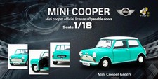 Tiny City Die-cast Model Car 1/18 - Mini Cooper Green #ATC18068