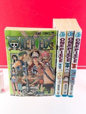 1st Print Edition One Piece vol.28.29.30.31 Set Comic Japanese Manga