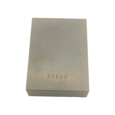 SPI Industrial Steel Gage Block 1.000 Inch Grade AS-1 Set Up Calibration 