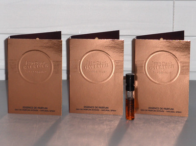 CLASSIQUE Essence de Parfum Intense JEAN PAUL GAULTIER Spray Samples 3 X .05 oz