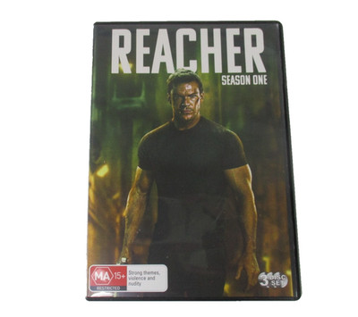 Reacher Season One DVD MA15+ PAL R2 R4 2022 Paramount Pictures Tested