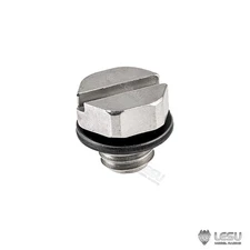 Metal M3 Oil Nozzle Plug for 1/14 RC Hydraulic Loader Excavator Digger Dumper