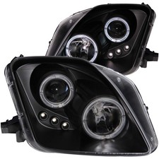 Anzo 121341 Black Housing Headlights 1997-2001 Honda Prelude