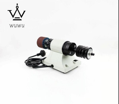 220V Leather edge Grinding Leather Polishing Burnishing machine 8000RPM + Hand s