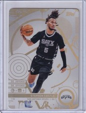 2025-26 Topps Match Attax - Stephon Castle - White Foil #118 Spurs