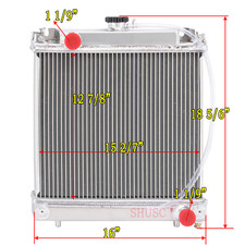 Compact Tractor 3 Row Radiator Fit John Deere 2305 2025r 2320 3005 790 Lva802036