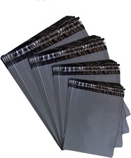 Grey Mailing Bags Postage Postal Shipping Mailers Strong Self Seal - All Sizes