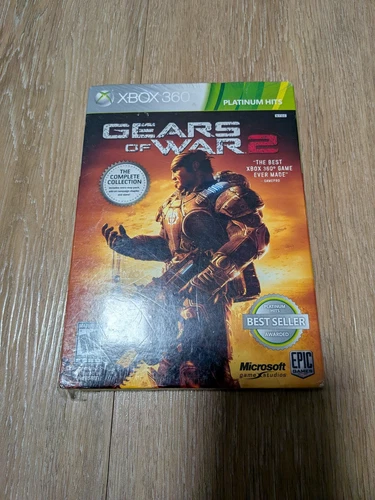 Microsoft Game Studios Gears of War 2 Platinum Hits Xbox 360 Manual Multiplayer