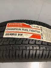 1 New 205 60 15 Firestone Champion Fuel Fighter All Season Tire 2020 Dot