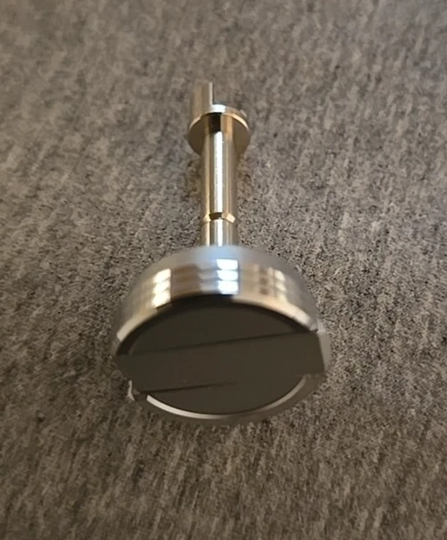 PERILLA Y EJE CROMADOS REBOBINADOS SERIE MINOLTA SRT-101 Foto 4 de 4